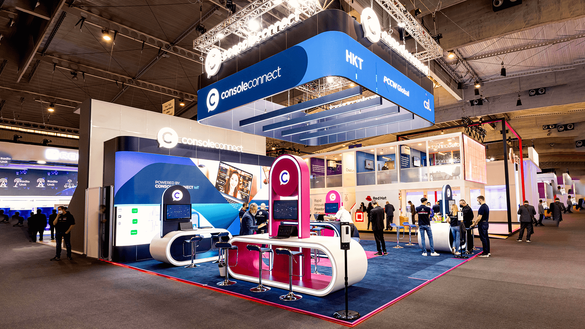 Console Connect, Show Name- MWC, Area- 90 sqm